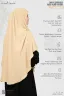 ENAYA SHOULDER TUCKS - HIJAB & NIQAB | GT-2187