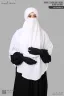 ENAYA SHOULDER TUCKS - HIJAB & NIQAB | GT-2190