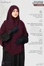 ENAYA SHOULDER TUCKS - HIJAB & NIQAB