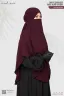 ENAYA SHOULDER TUCKS - HIJAB & NIQAB
