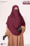 FIONA- PREMIUM READY HIJAB & NIQAB | GT-2214