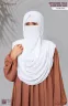SOPHIA CHEST FRILLED STITCHED READY HIJAB