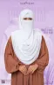 SOPHIA CHEST FRILLED STITCHED READY HIJAB