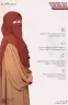 SOPHIA CHEST FRILLED STITCHED READY HIJAB