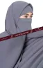 SOPHIA- CHEST FRILLED STITCHED READY HIJAB | GT-2201