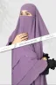 RUBA-3 LAYER EXTRA LONG READY HIJAB | GT-2129