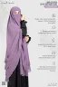 RUBA-3 LAYER EXTRA LONG READY HIJAB | GT-2129