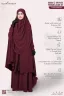 IBADAH Two-Piece Premium Jilbab Set