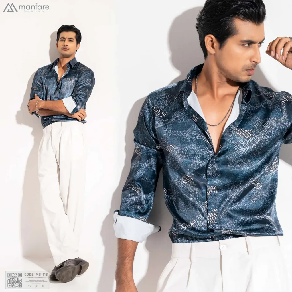 Premium Casual Printed Shirt For Men I MS-118