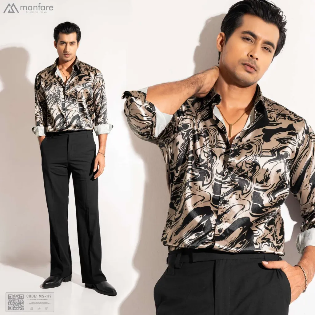 Premium Casual Printed Shirt For Men I MS-119