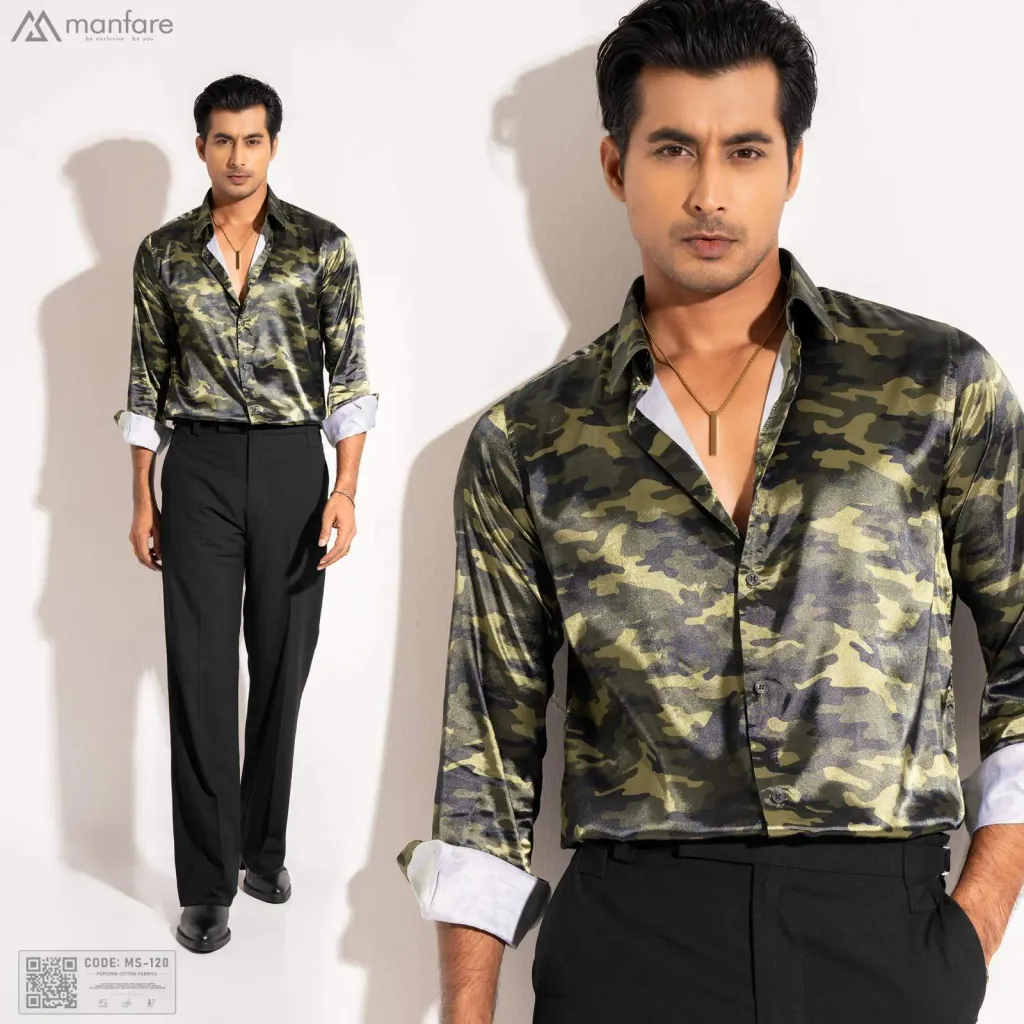 Premium Casual Printed Shirt For Men I MS-120