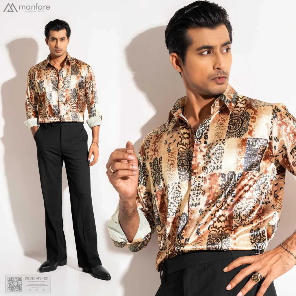 Premium Casual Printed Shirt For Men I MS-121