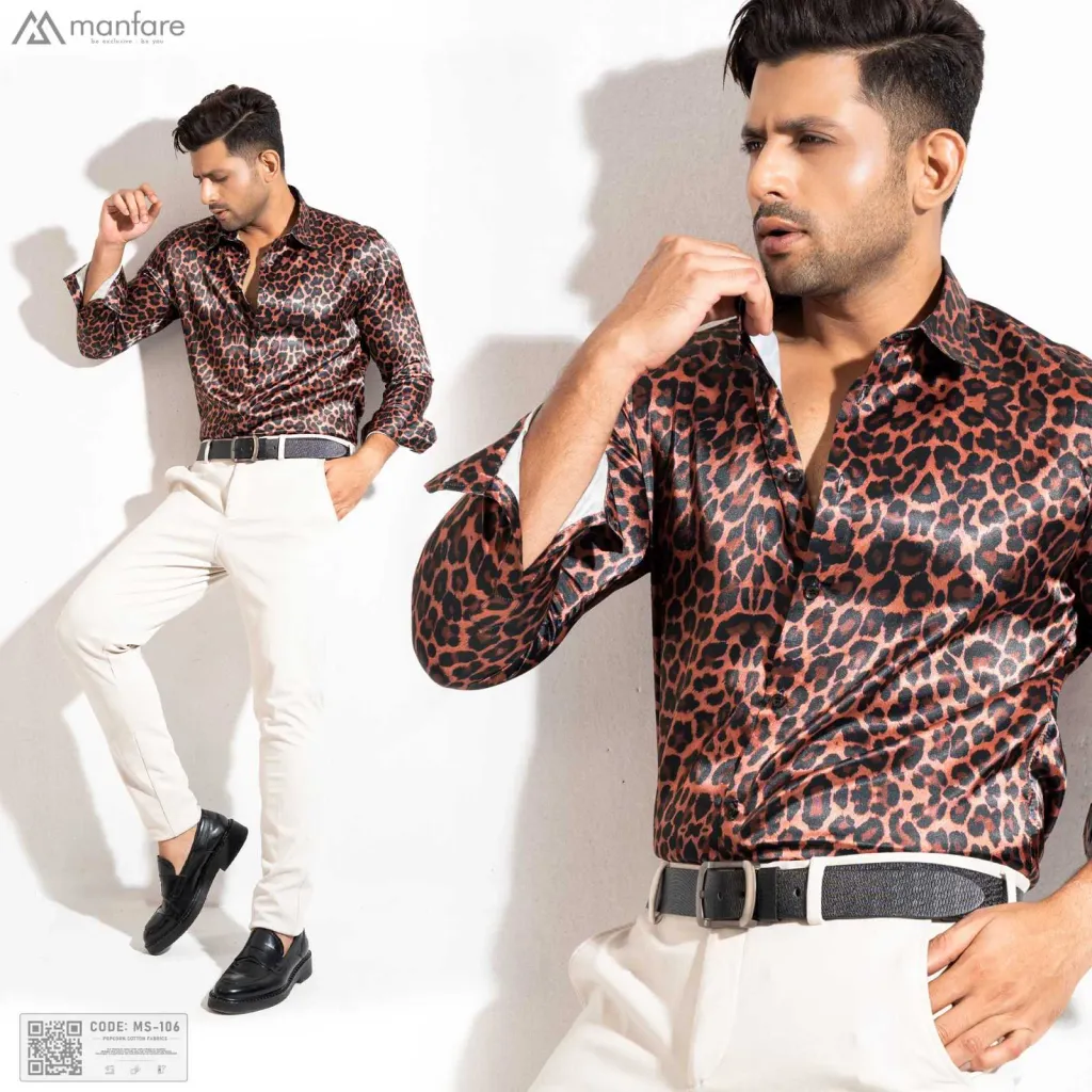 Premium Casual Printed Shirt For Men I MS-106