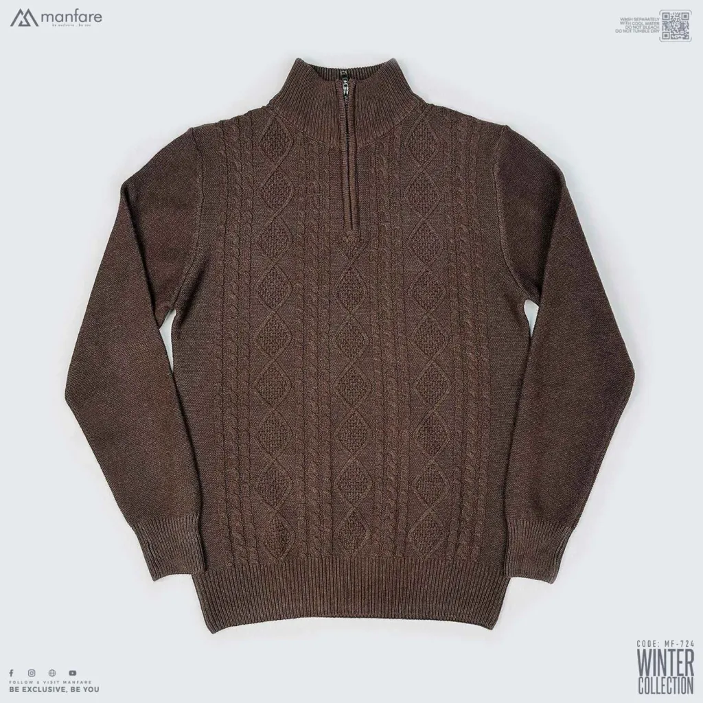 Manfare Old Money Knitted Sweater | MF-724