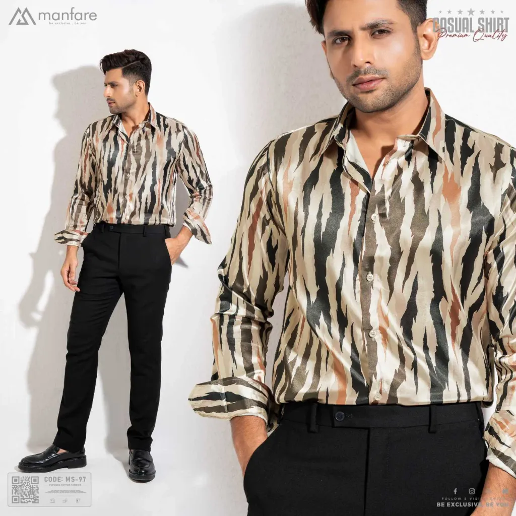 Premium Casual Printed Shirt For Men I MS-97