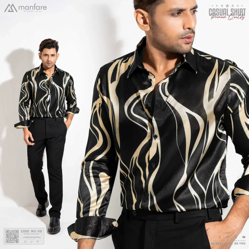 Premium Casual Printed Shirt For Men I MS-110