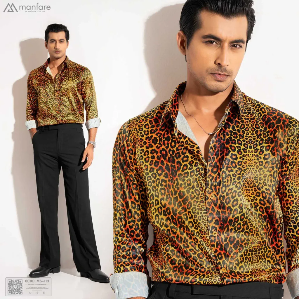 Premium Casual Printed Shirt For Men I MS-113