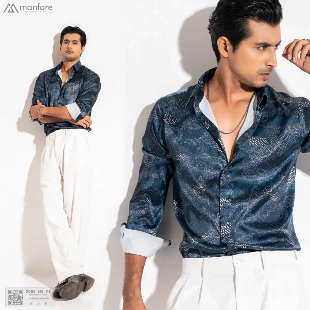 Premium Casual Printed Shirt For Men I MS-118