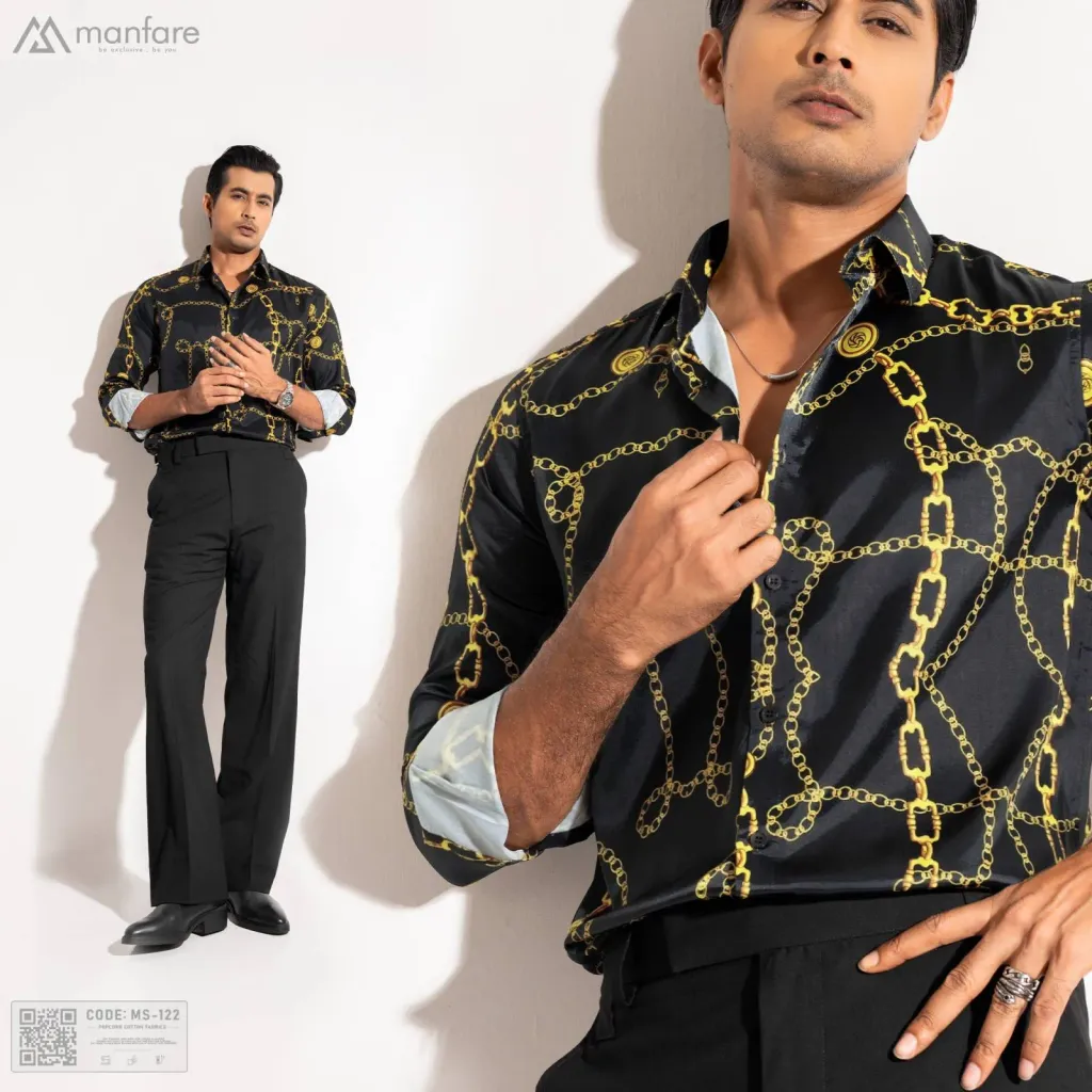 Premium Casual Printed Shirt For Men I MS-122