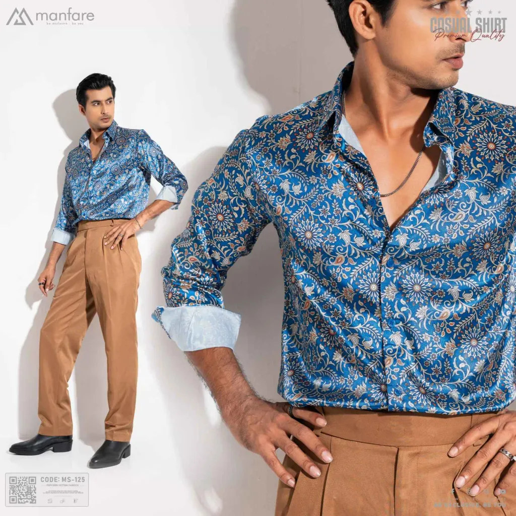 Premium Casual Printed Shirt For Men I MS-125