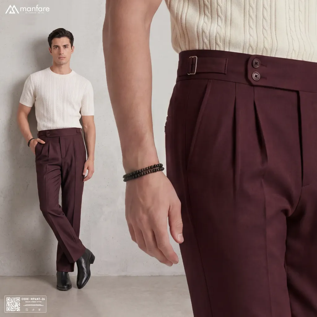 Premium Formal BOOTCUT GURKHA PANT For Men | MPANT-26
