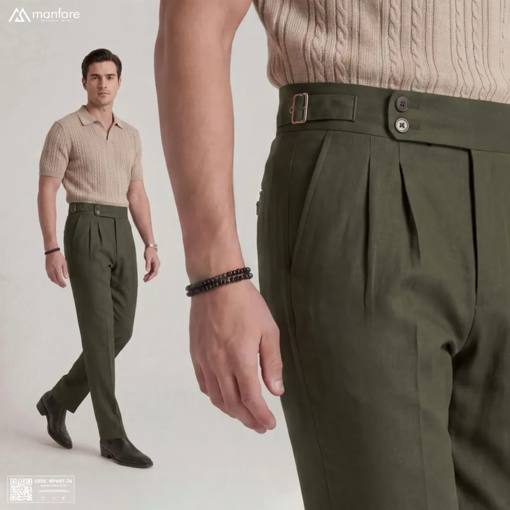 Premium Formal BOOTCUT GURKHA PANT For Men | MPANT-24