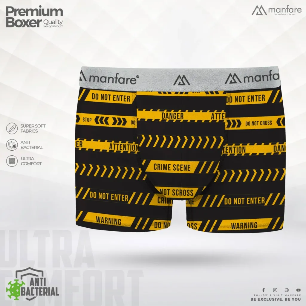 Manfare Ultra Comfort Print Boxer For Men। MBX-24