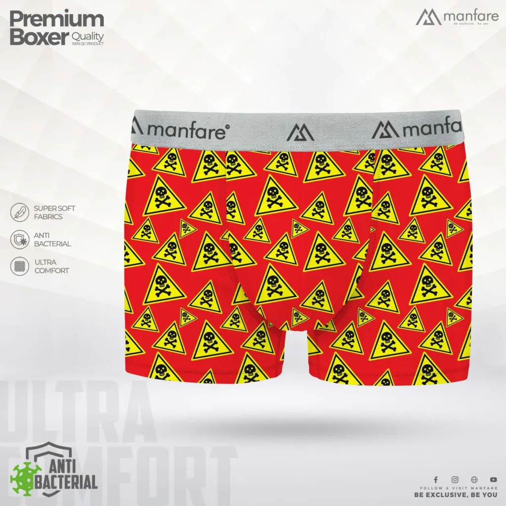 Manfare Ultra Comfort Print Boxer For Men। MBX-27