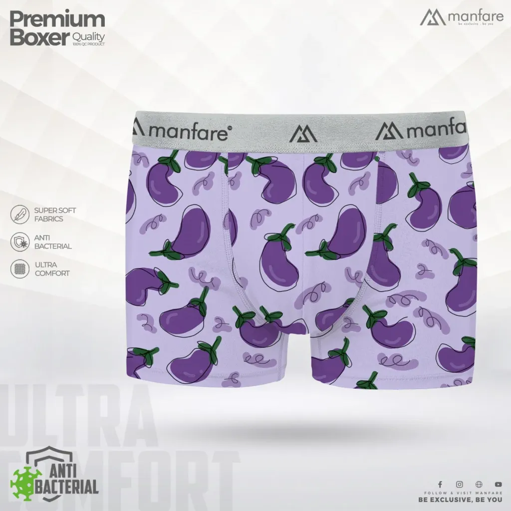 Manfare Ultra Comfort Print Boxer For Men। MBX-28