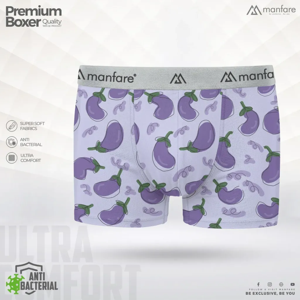 Manfare Ultra Comfort Print Boxer For Men। MBX-28