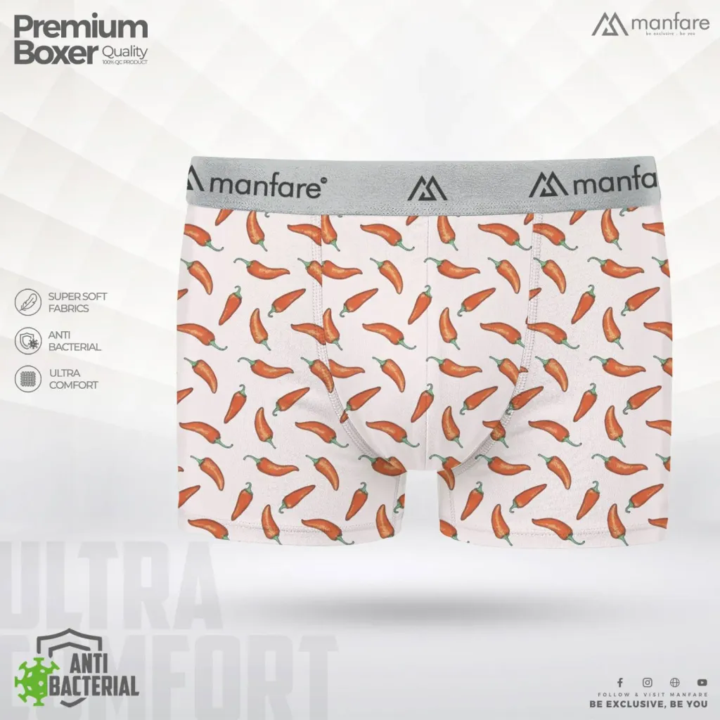 Manfare Ultra Comfort Print Boxer For Men। MBX-26