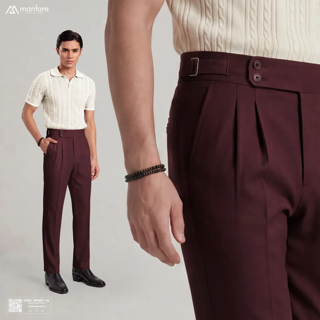 Premium Formal BOOTCUT GURKHA PANT For Men | MPANT-26