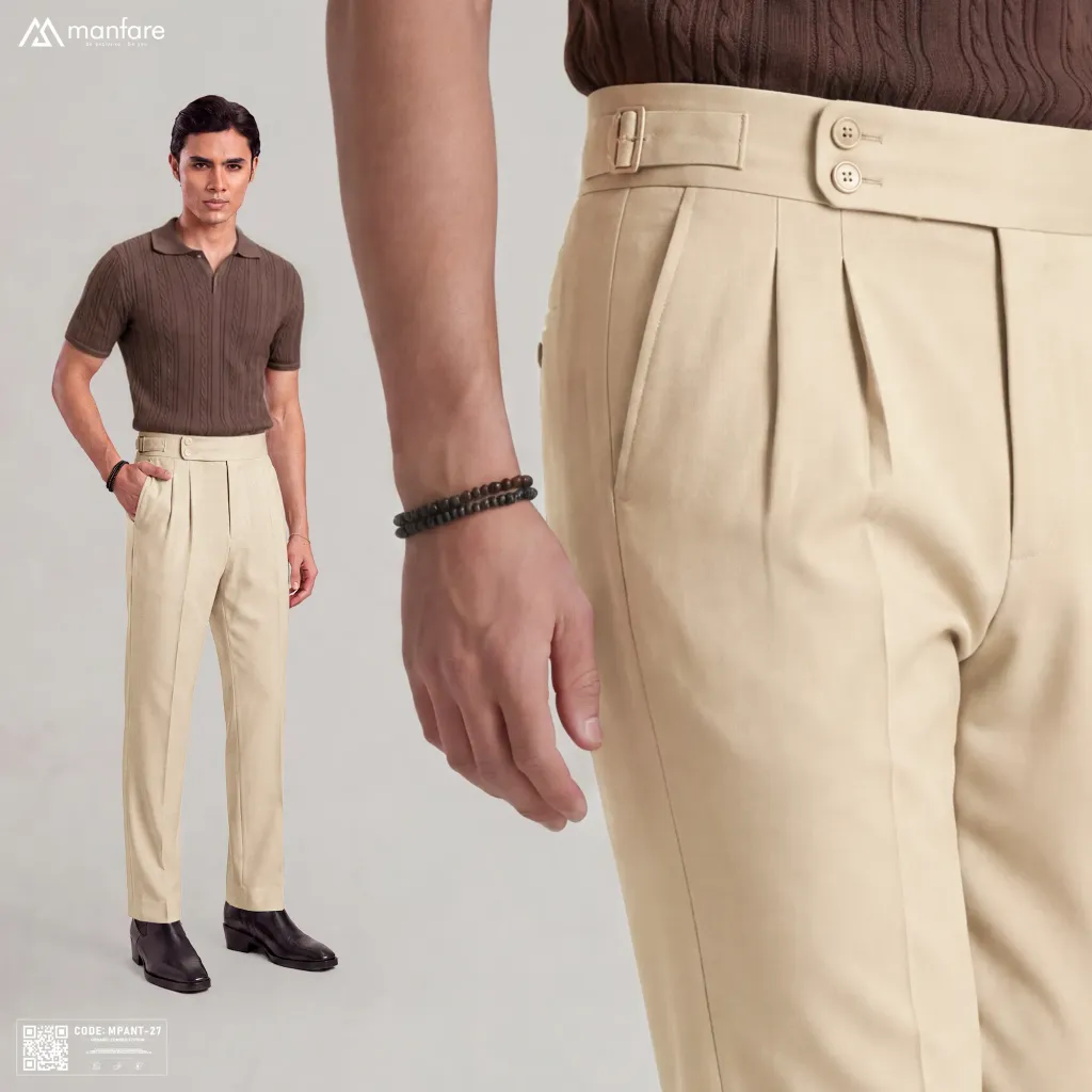 Premium Formal BOOTCUT GURKHA PANT For Men | MPANT-27