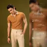 Premium Knitted Polo Shirt For Men | MFP-48