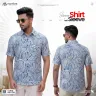 Half Sleeve Printed Casual Shirt For Men | MS-214