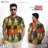Half Sleeve Printed Casual Shirt For Men | MS-196