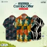 3 Pcs Combo Half Sleeve Printed Casual Shirt For Men | MS-241-C