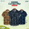 3 Pcs Combo Half Sleeve Printed Casual Shirt For Men | MS-244-C 