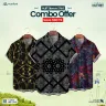3 Pcs Combo Half Sleeve Printed Casual Shirt For Men | MS-245-C 