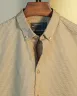 Olive Duel Tone Old Money Striped Shirt | MS-236