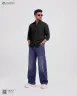 Black Old Money Striped Shirt | MS-237