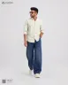 Off White Remi Cotton Old Money Striped Shirt | MS-243