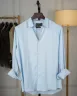 Premium Remi Cotton Shirt | Sky Blue | MS-252