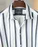  Duel and White Old Money Striped Shirt | MS-260