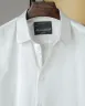 White Old Money Striped Shirt | MS-265
