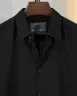 Black Old Money Striped Shirt | MS-266
