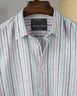 Multicolor Remi Cotton Old Money Striped Shirt | MS-268